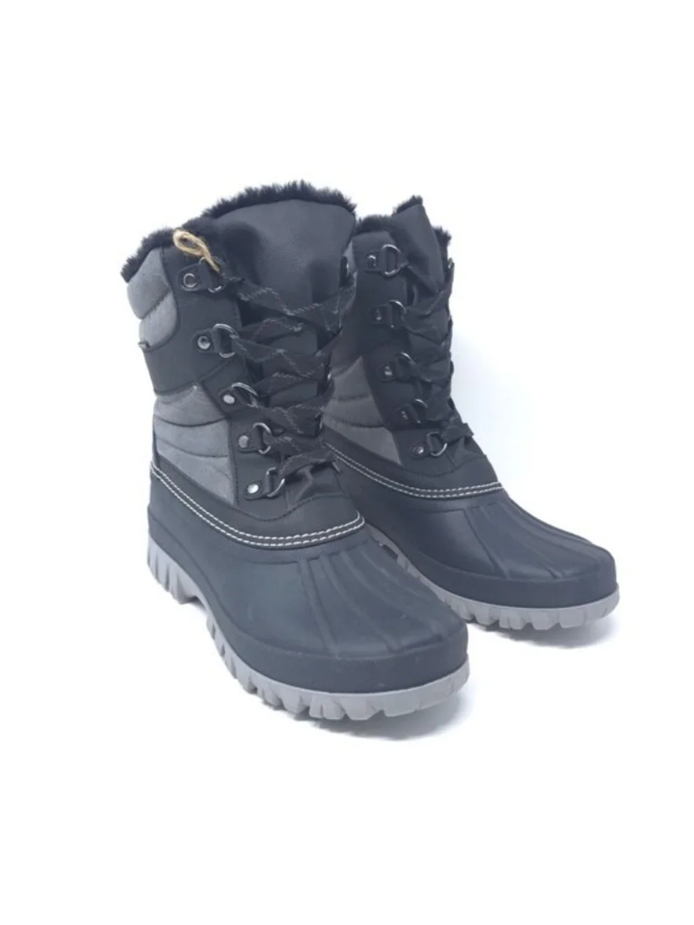 JBU by Jambu Casey Snow Boot Waterproof Charcoal /Black Boot - Picture 2 of 11